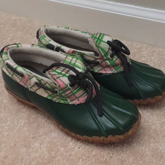 girls duck shoes
